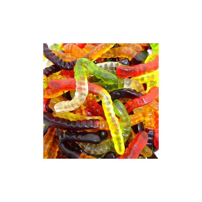 gloeiwormen, wormen snoepjes_Snoepman