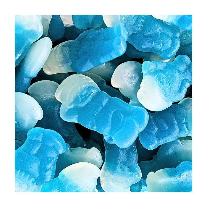 Haribo kabouters, blauwe snoep