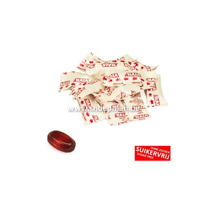 Vivil, bosvruchten, suikervrij, suikervrije snoepjes, snoep suikervrij