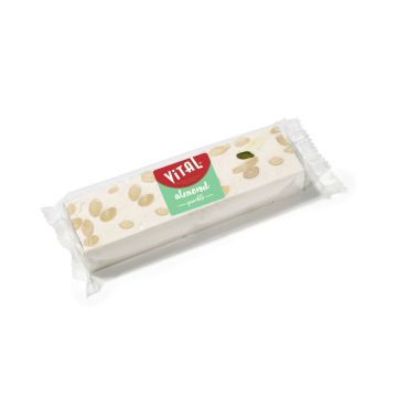 Nougat per stuk verpakt amandel en pistache bestellen!
