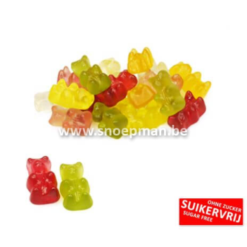 Suikervrije snoep beertjes met Stevia online bestellen bij snoepman.be