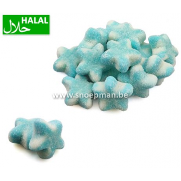 Online blauw witte sterren gesuikerd bestellen!