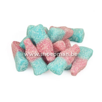 Flesjes met kauwgom smaak 3 kg