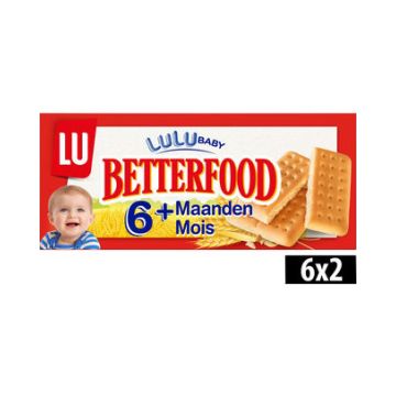 Lu Betterfood Koekjes 6 Maanden+ 175gr - 16 stuks bestellen