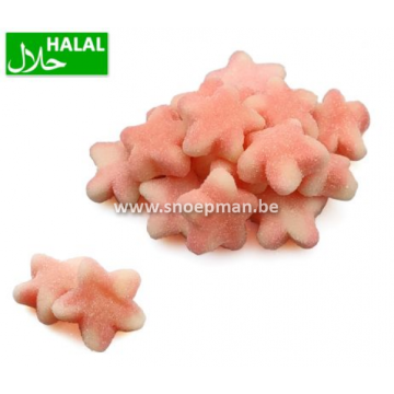 Bestel de roos witte gesuikerde sterren!