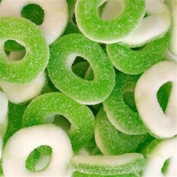 Lekkere appelringen snoepjes van Trolli koop je online bij snoepman.be