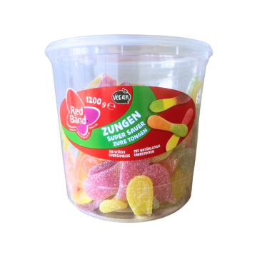 Zure tongen snoep van Red Band in silo