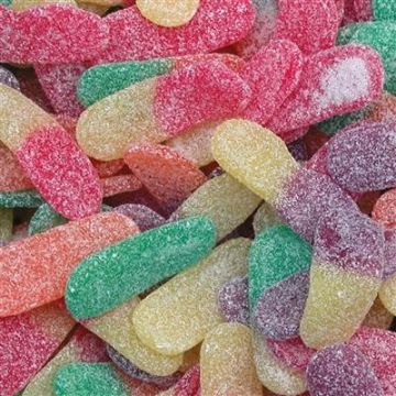 Kleine zure tongen snoep bestellen bij Snoepman!